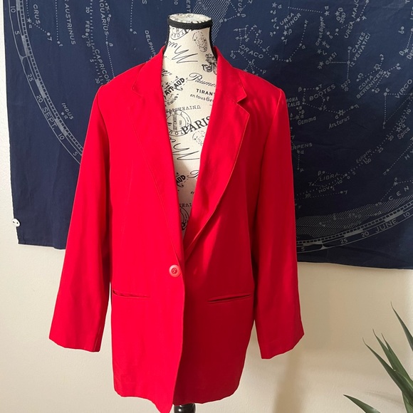 Sag Harbor Jackets & Blazers - ❤️ Sag Harbor Red Blazer Jacket